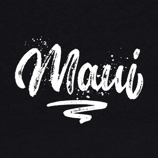 Maui – Artistic Design – Vacation Lover by BlueTodyArt